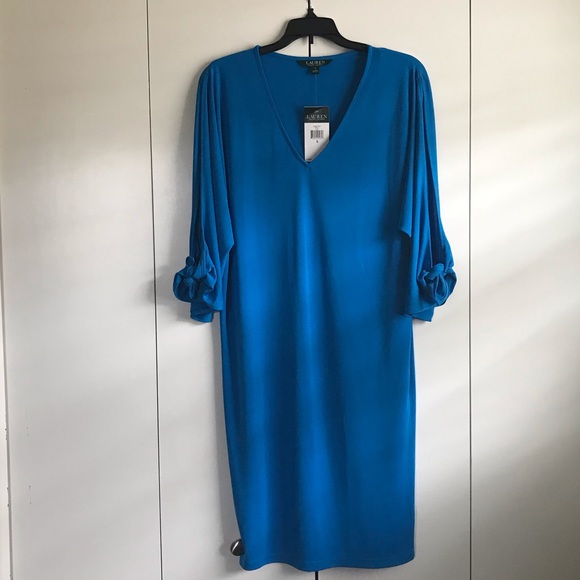 Lauren Ralph Lauren Relaxed Fit Jersey Dress - Picture 2 of 6